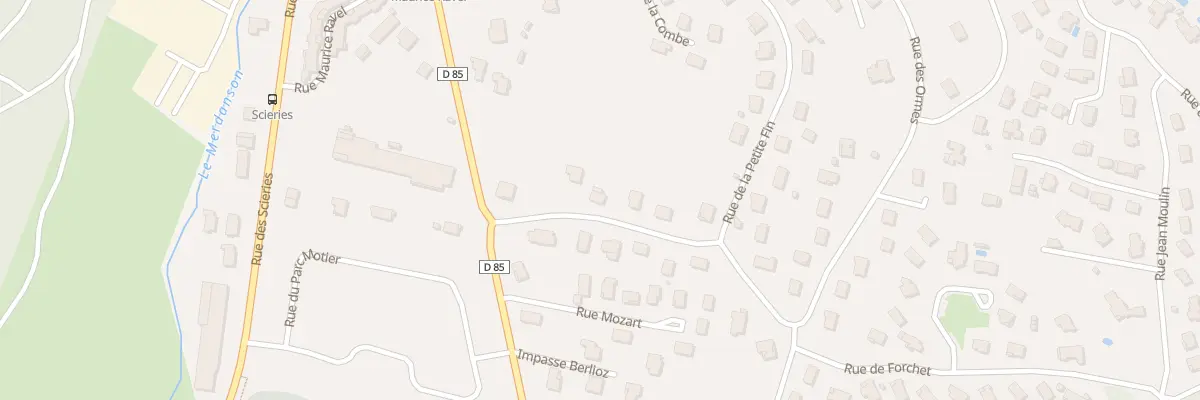 Plan du 5 Rue du Forchet à Arbent