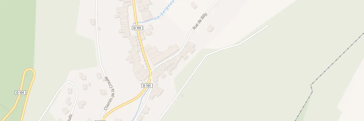 Plan du 20 Rue de Billy à Saint-Maurice-sous-les-Côtes