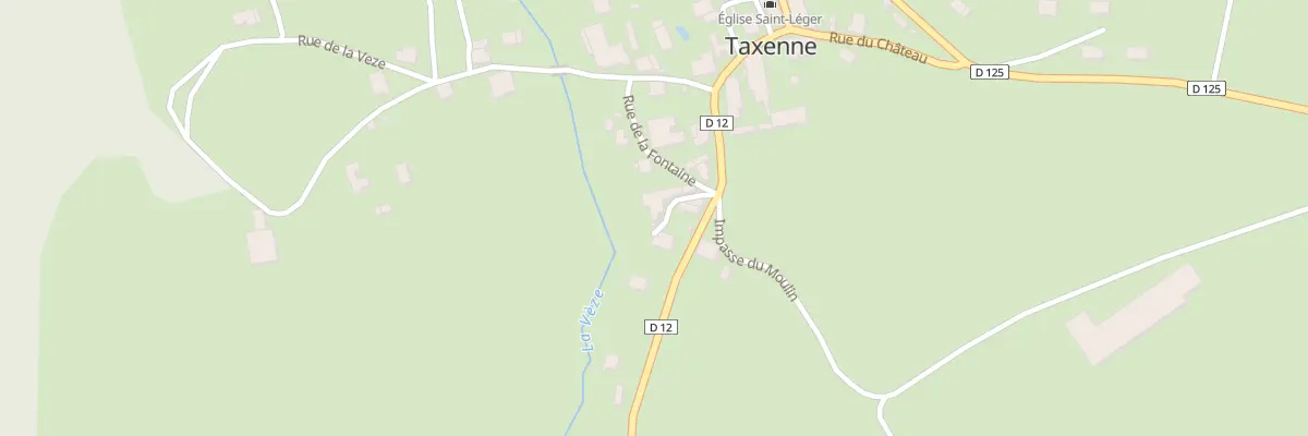 Plan du 6 Imp du Ruisseau à Taxenne