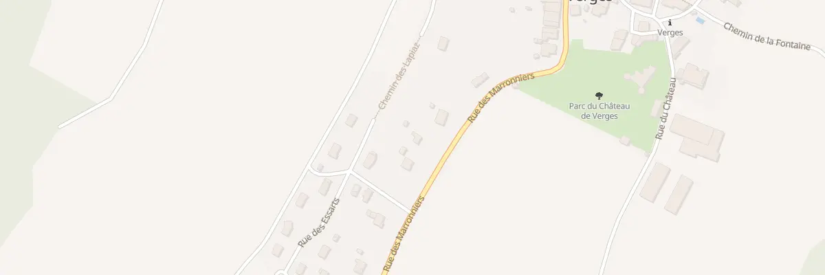Plan du 18 Rte des Marronniers à Verges