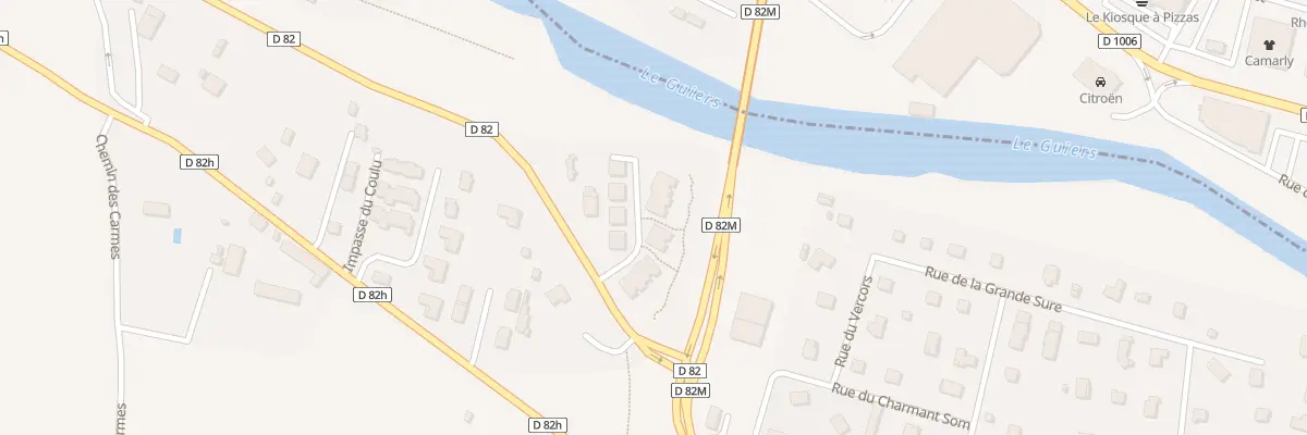 Plan du 106 All Antoine Armanet au Pont-de-Beauvoisin