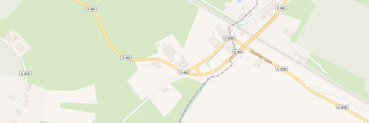 Plan du 7 Qua de la Gare à Pierremont-sur-Amance