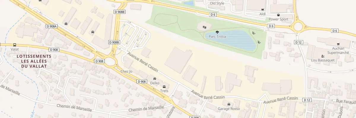 Plan du 302 Av Rene Cassin à Trets
