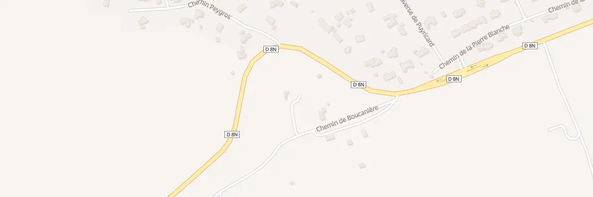 Plan du 329 Che de Boucaniere à Cuges-les-Pins