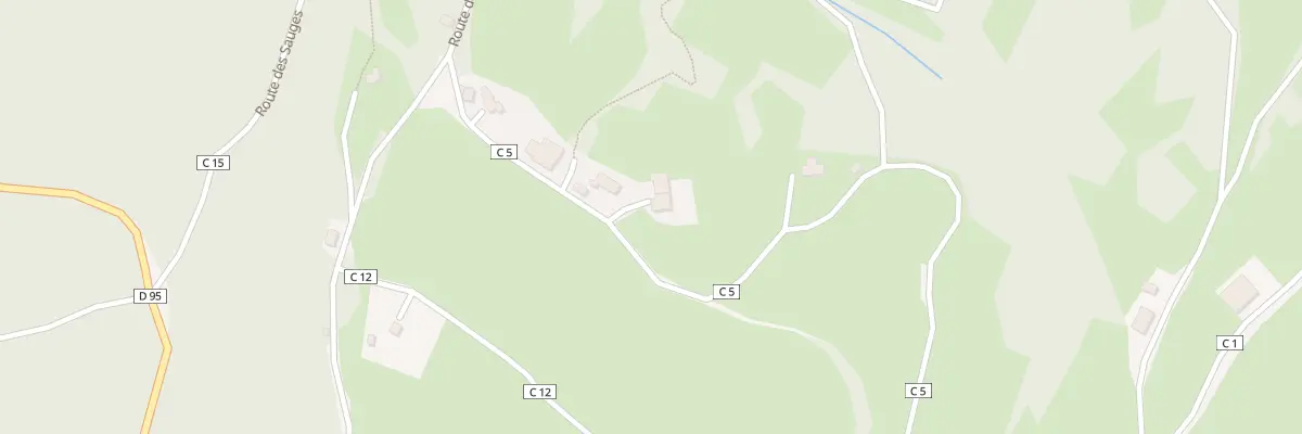 Plan du 4 Rte de la Colline à Charix