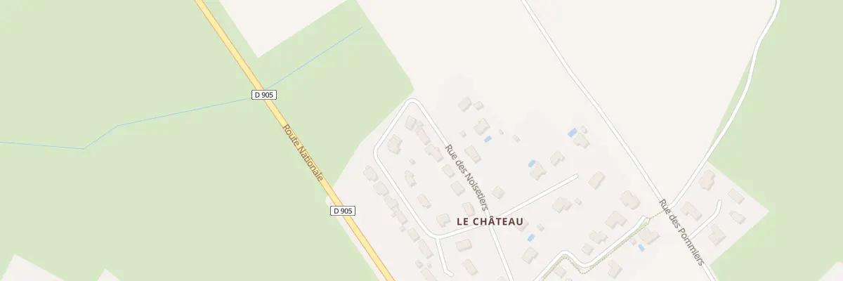 Plan du 10 Rue des Noisetiers à Tourmont