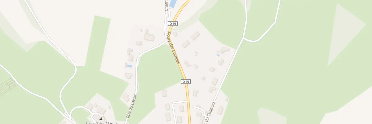Plan du 304 Rte des Combes à Saint-Martin-de-Bavel