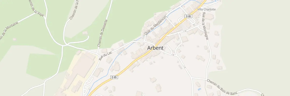 Plan du 72 Rue du Gen Andrea à Arbent