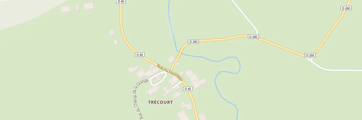Plan du 2 Rue du Fourneau A St Andoche à Fouvent-Saint-Andoche