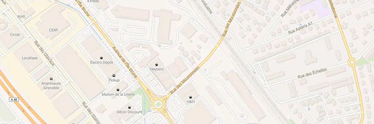 Plan du 92B Rue des Moutonnees à Saint-Égrève