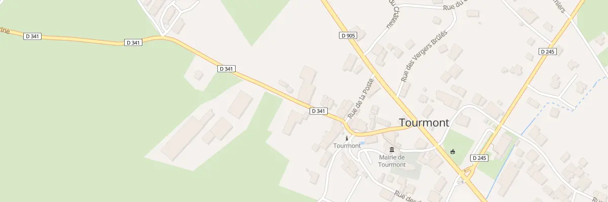 Plan du 15 Rue de Villerserine à Tourmont