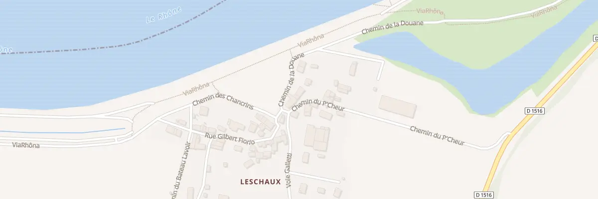 Plan du 34 Che de la Douane à Champagneux