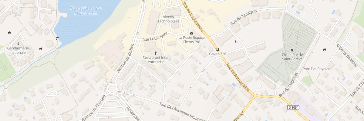 Plan du 5B Rue de Rochepleine à Saint-Égrève