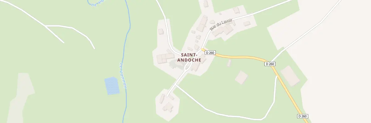 Plan du 5 Rue du Pre Dimanche St Andoche à Fouvent-Saint-Andoche