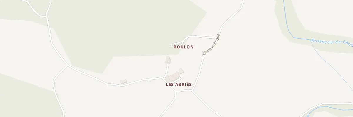 Plan du 3 Che des Abries à Saint-Pierre-d’Argençon