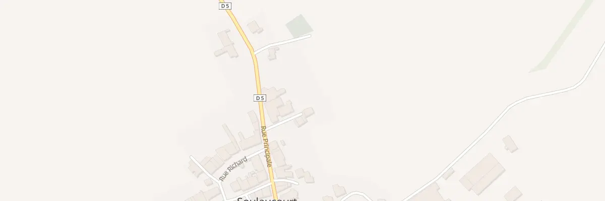 Plan du 3 Rue de la Cure à Soulaucourt-sur-Mouzon