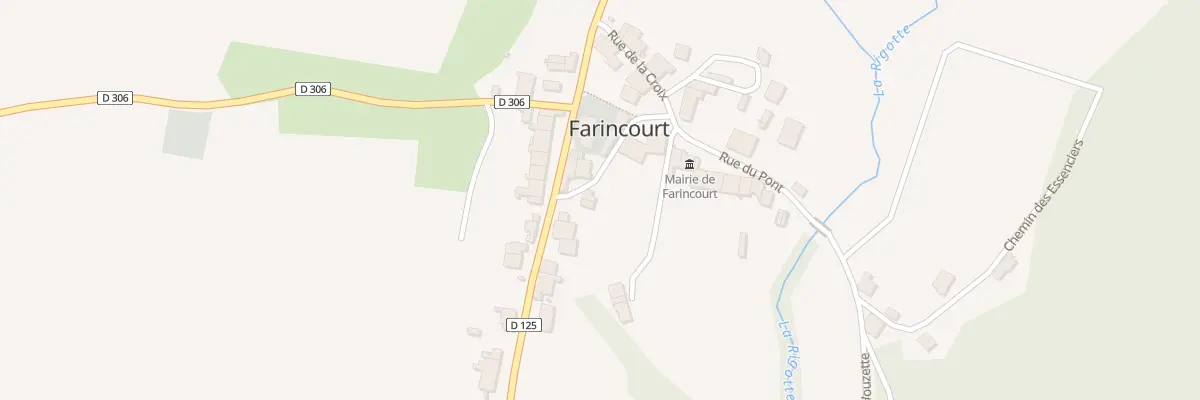 Plan du 1 Rue de l’Eglise à Farincourt