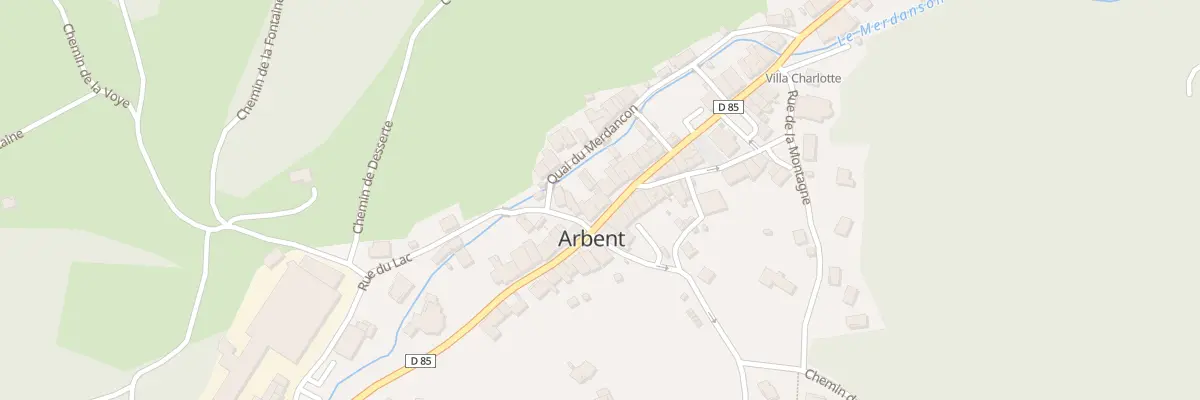 Plan du 62 Rue du Gen Andrea à Arbent