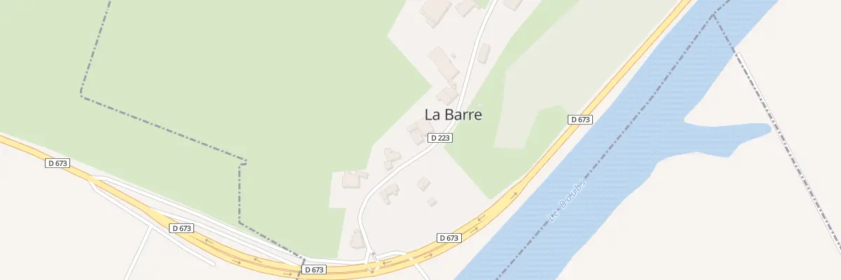 Plan du 9 Rue des Marronniers à La Barre