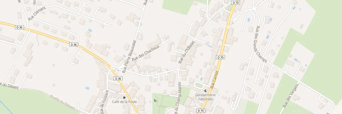 Plan du 11 Rue du Chatelet à Dampierre-sur-Salon