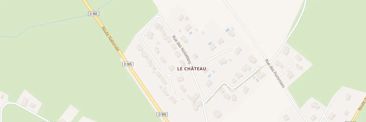 Plan du 2 Rue des Noisetiers à Tourmont