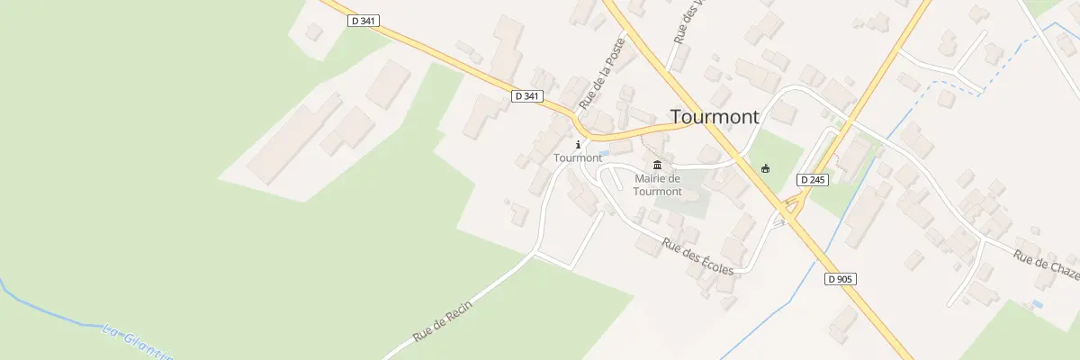 Plan du 3 Rue de Recin à Tourmont
