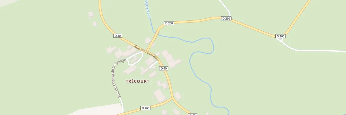 Plan du 4 Rue du Fourneau A St Andoche à Fouvent-Saint-Andoche
