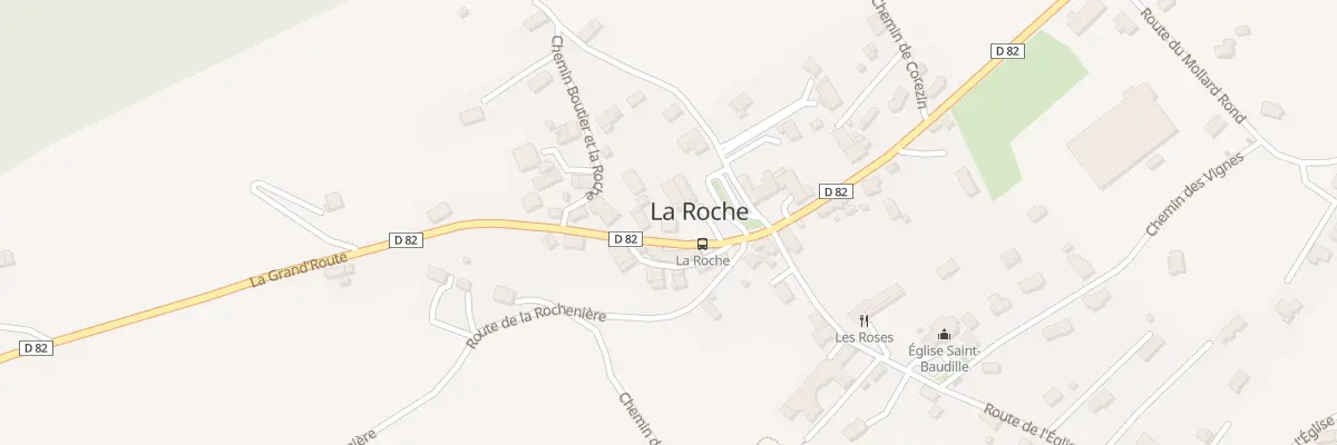 Plan du 1628 La Grand’Route à Saint-Bueil
