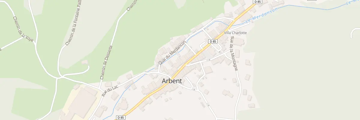 Plan du 52 Rue du Gen Andrea à Arbent