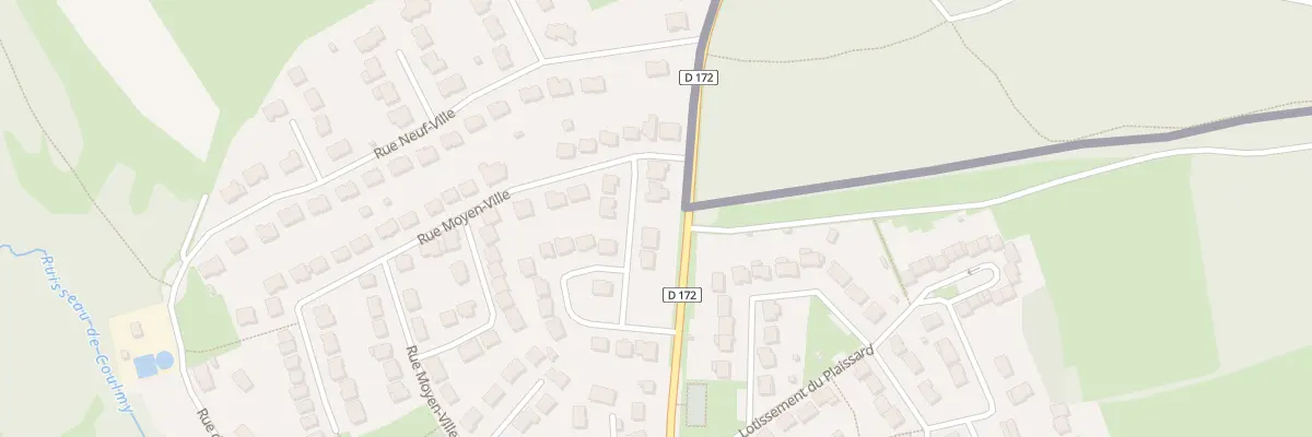 Plan du 28 Rue de la Douane à Gorcy