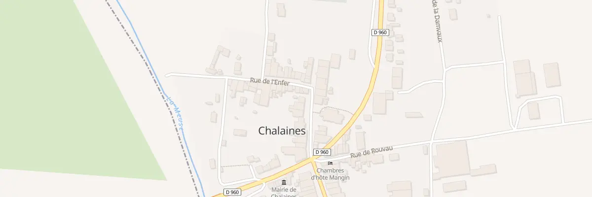 Plan du 17 Rue de l’Eglise à Chalaines