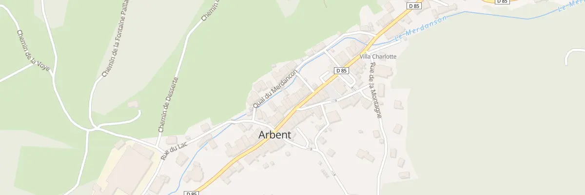 Plan du 50 Rue du Gen Andrea à Arbent