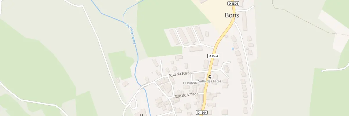 Plan du 80 Rue du Furans à Chazey-Bons