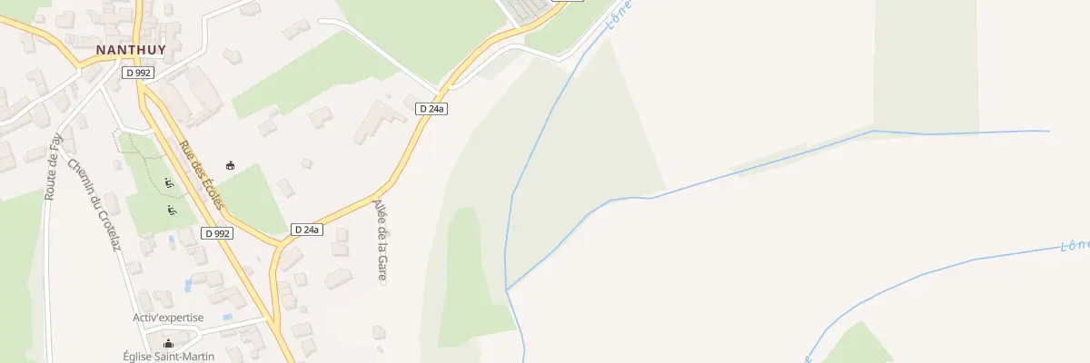 Plan du 5343 Les Lanchettes à Peyrieu