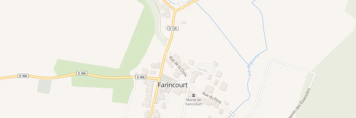 Plan du 4 Rue de la Croix à Farincourt
