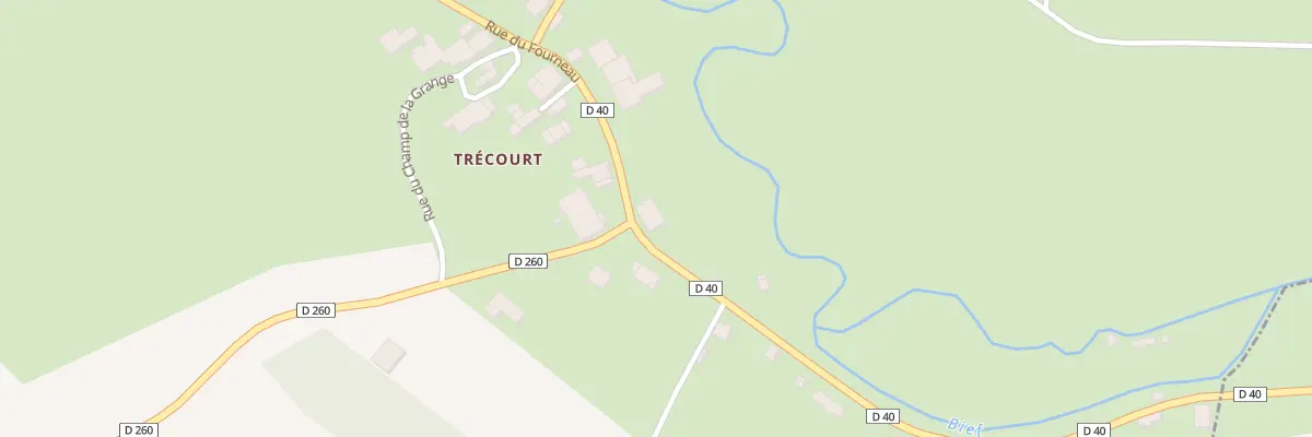 Plan du 6 Rue du Fourneau A St Andoche à Fouvent-Saint-Andoche