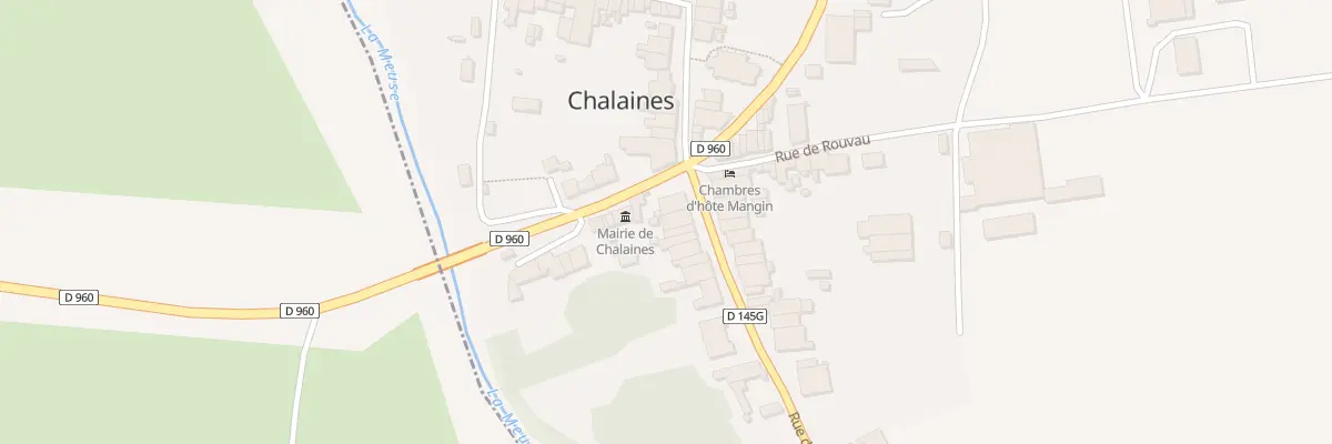 Plan du 4 Rue du Chateau à Chalaines