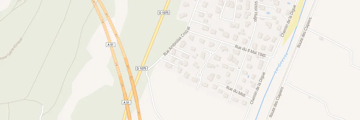 Plan du 48A Rue Ambroise Croizat à Varces-Allières-et-Risset