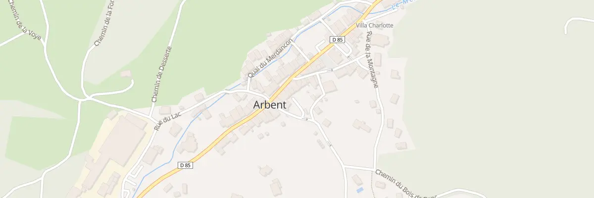 Plan du 45 Rue du Gen Andrea à Arbent