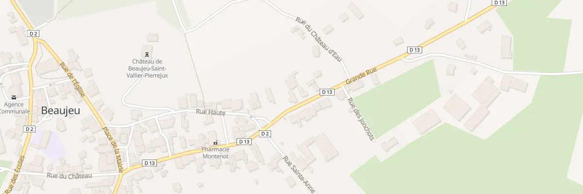 Plan du 49 Gr Grande Rue à Beaujeu-Saint-Vallier-Pierrejux-et-Quitteur