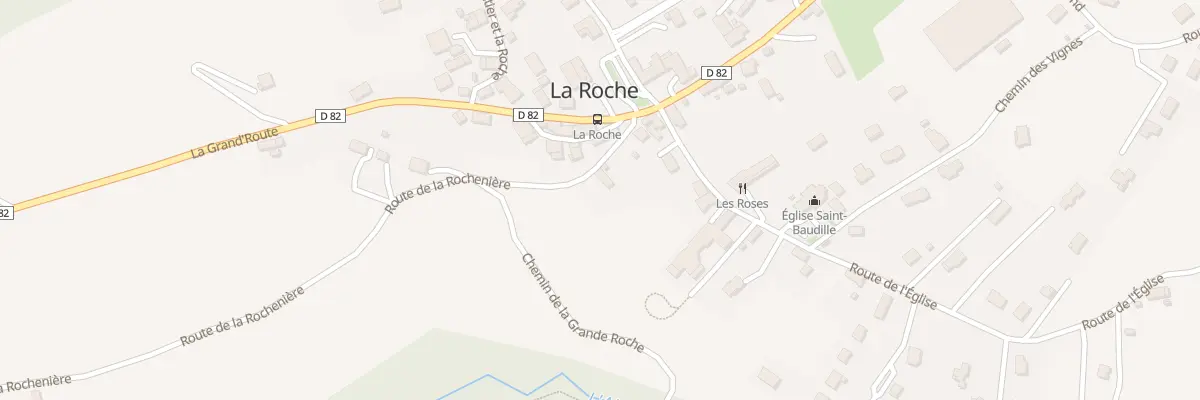 Plan du 67 Rte de la Rochenière à Saint-Bueil