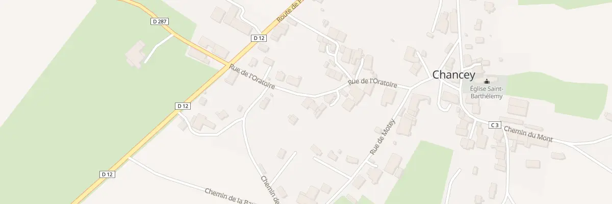 Plan du 8B Rue de l’Oratoire à Chancey