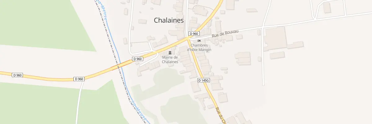Plan du 8 Rue du Chateau à Chalaines