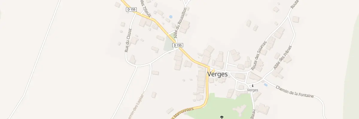 Plan du 11 Rue des Rochettes à Verges