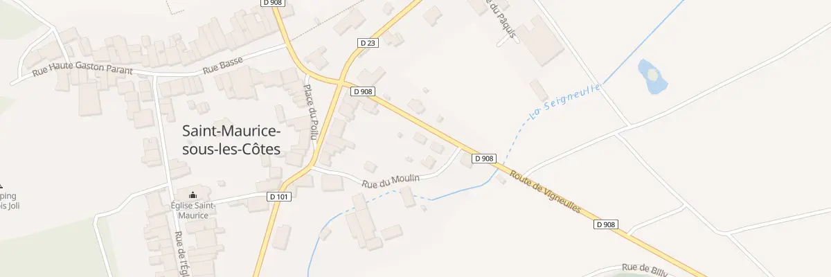 Plan du 6 Rte de Vigneulles à Saint-Maurice-sous-les-Côtes