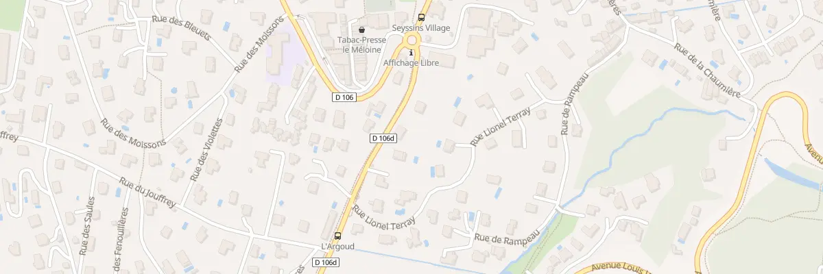 Plan du 29 Av de Claix à Seyssins