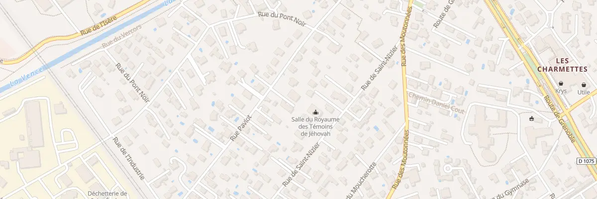 Plan du 41 Rue Paviot à Saint-Égrève