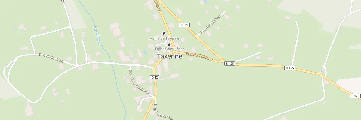 Plan du 5 Rue du Château à Taxenne