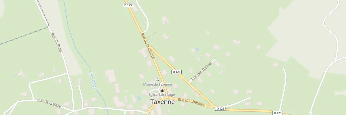 Plan du 5040 Rue des Vignes à Taxenne
