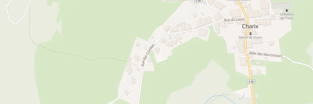 Plan du 1B Rue des Combes à Charix